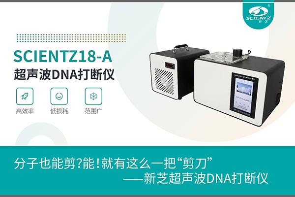 新芝超声波DNA打断仪应用于分子剪切